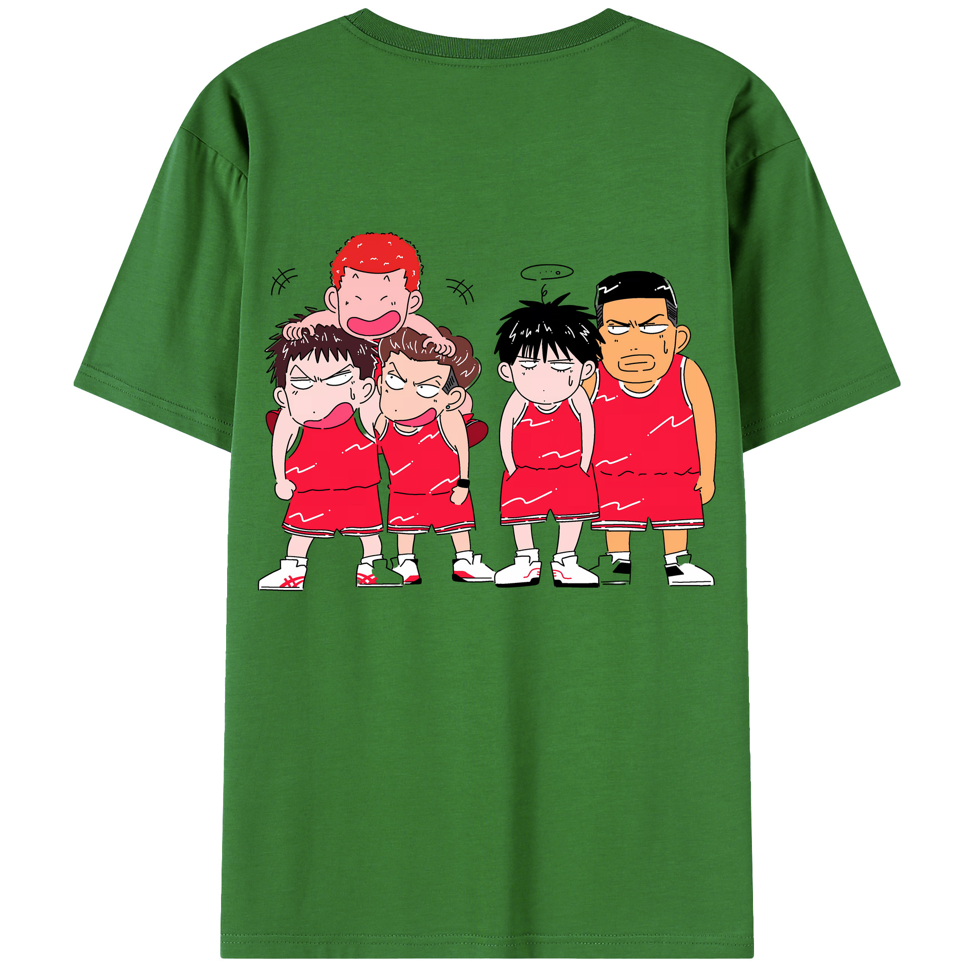 （画像用） SLAM DUNK／スラムダンク レディース半袖Tシャツ(バックプリント)